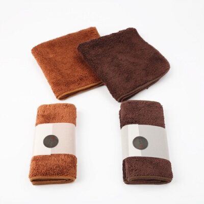 Khăn lau bàn trà lông xù thấm nước bền đẹp vệ sinh bàn trà tiện lợi 30x30cm