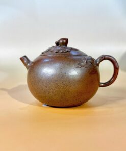 Ấm Đất Tử Sa Cũ Nguyên Khoáng Tây Thi Hoả Biến Tử Nê Đào 180ml ATS22