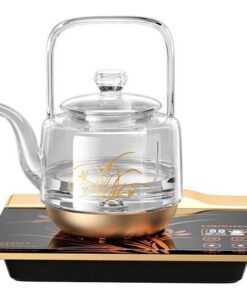 ấm pha trà điện tự động bơm nước bên trong siêu thủy tinh KamJove H17