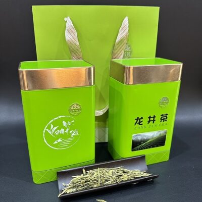 trà long tỉnh Tây Hồ Hàng Châu loại ngon cao cấp hộp 200g thơm ngậy hậu vị tốt mượt