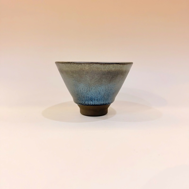 Chén thiên mục dạng nón làm ly trà chủ đẹp uống trà ngon110ml CTM21 - Ảnh 2