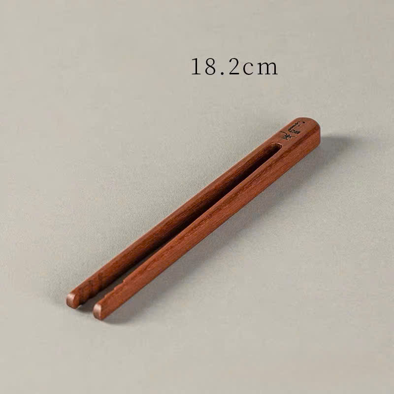 Gắp Chén Gỗ Hương Khắc Chữ 18.2cm GC01 - Ảnh 2