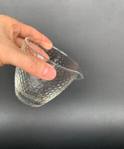 chén tống đẹp bằng thủy tinh làm chuyên trà không quai đẹp 250ml CT22.