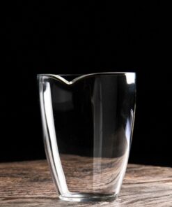 Chén tống thuỷ tinh cao cấp dáng không quai dùng làm chuyên chia trà đẹp 220ml