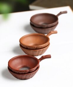 lọc trà tử sa thủ công dáng đẹp màng lọc inox 304 bền dùng làm lược trà