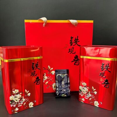 trà thiết quan âm phúc kiến loại ngon cực phẩm thanh hương thơm mát hộp 250g chia gói nhỏ.