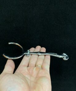 cây đỡ chén inox dùng để dâng trà cho khách sang trọng 16cm DC06.