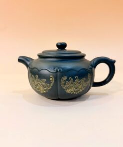 ấm tử sa đất cũ lục nê nguyên khoáng thủ công đẹp 250ml dáng phỏng cổ.