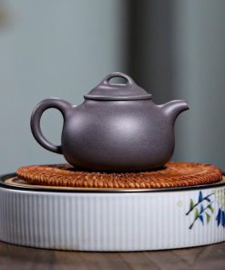 Ấm Tử Sa Đất Cũ Thiên Thanh Nê Chuyết Chỉ Trơn 260ml ATS151 