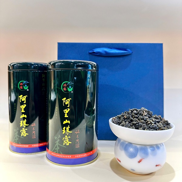 Trà ô long gói đài loan Alishan loại ngon lọ tròn 200g cao cấp OL10 - Ảnh 2