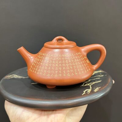 ấm tử sa thạch biều đất cũ nghi hưng nguyên khoáng đất cũ 200ml đẹp pha trà ngon