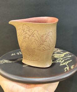 chuyên trà tử sa nguyên khoáng đất cũ thủ công dáng không quai 230ml CT57