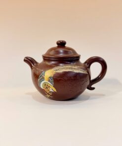 Bình trà tử sa chuyết chỉ thủ công nguyên khoáng đất cũ cao cấp 180ml ATS83