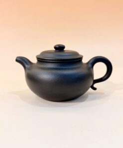 bình trà tử sa dáng biển phúc nghi hưng hắc nê nguyên khoáng đất cũ 280ml ATS147.