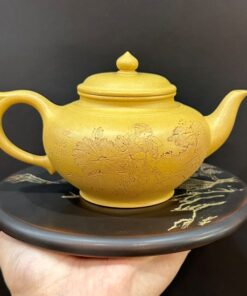 ấm trà tử sa tiêu anh đoàn nê đất cũ thủ công cao cấp 260ml pha trà đạo ngon.