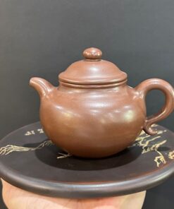 ấm tử sa nguyên khoáng đất cũ dáng chuyết chỉ 220ml đẹp pha trà ngon