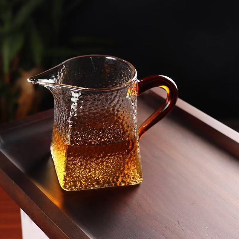 Chén tống thủy tinh chịu nhiệt cao cấp làm chuyên rót trà 300ml CT09 - Ảnh 2