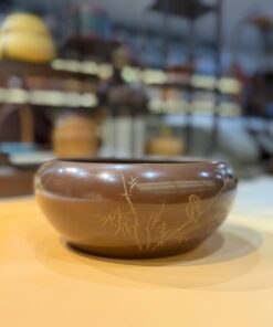 Thuyền trà tử sa nê hưng thủ công cao cấp làm âu dưỡng ấm chén đẹp TT09