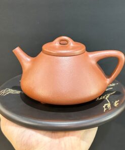 ấm trà tử sa cao cấp đất cũ thủ công dáng thạch biều 250ml đẹp pha trà ngon