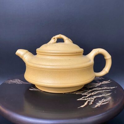 ấm trà tử sa trúc đoạn nghi hưng đoàn nê pha trà ngon 280ml ATS275