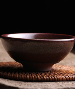 Chén thiên mục làm ly trà chủ sắc men bầu trời sao đẹp 100ml CTM41