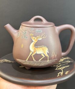 ấm tử sa thạch biều nghi hưng nguyên khoáng thủ công đẹp pha trà ngon.