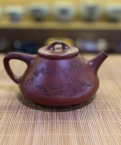 Ấm tử sa đất cũ Nghi Hưng Đại hồng bào thạch biều Thần trà 240ml ATS60