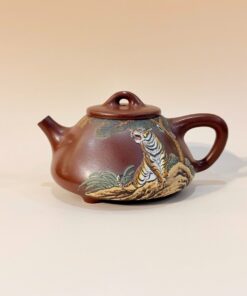 ấm trà tử sa nghi hưng đất cũ thủ công dáng thạch biều hổ 230ml ATS64