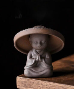 Lọc trà  tử sa tiều ngư, chú tiểu LT02