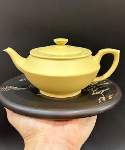 Ấm trà tử sa đất cũ nguyên khoáng đoàn nê dáng hư biến thủ công đẹp pha trà ngon.