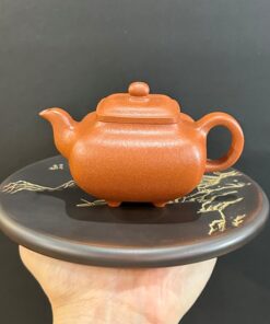 ấm trà tử sa tứ nguyên khoáng đất cũ thủ công đẹp 200ml ATS108