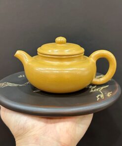 ấm tử sa phỏng cổ trung quốc đoàn nê nguyên khoáng đẹp 200ml thủ công đẹp.