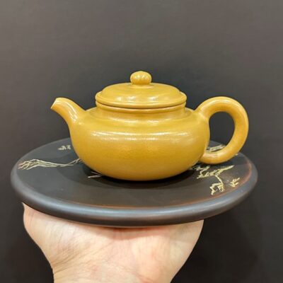 ấm tử sa phỏng cổ trung quốc đoàn nê nguyên khoáng đẹp 200ml thủ công đẹp.