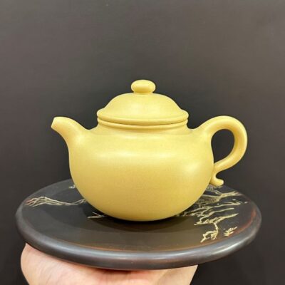 ấm tử sa chuyết cầu nghi hưng nguyên khoáng đất cũ đoàn nê đẹp thủ công 250ml.