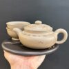 ấm tử sa cao cấp đất cũ biển phúc kèm 2 chén thủ công đẹp 230ml ATS322