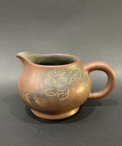 chuyên trà tử sa nê hưng hỏa biến khắc sen thủ công đẹp 250ml giữ nhiệt tốt