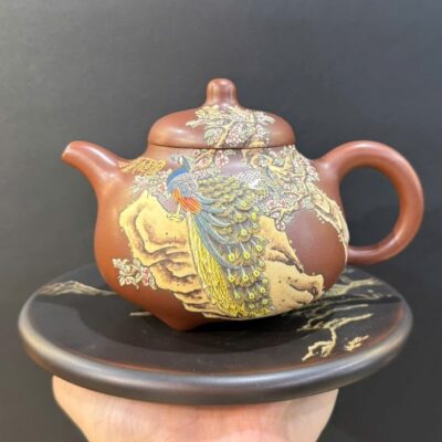ấm tử sa nguyên khoáng đất cũ cao cấp pha trà ngon quần ẩm nghệ nhân Trương Hiểu Lĩnh