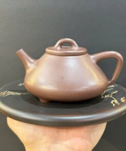 bình trà tử sa thạch biều cao cấp đất nghi hưng thủ công đẹp 220ml pha trà ngon.