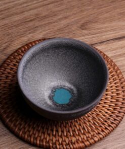 Chén thiên mục mắt bão thủ công làm ly trà kiến trản 100ml CTM14