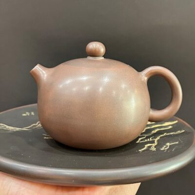 ấm nê hưng khâm châu tây thi nguyên khoáng nê hưng đào thủ công nắp khít trơn đẹp 200ml.