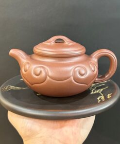 ấm trà tử sa nghi hưng nguyên khoáng đất cũ phỏng cổ như ý thủ công 220ml ATS106