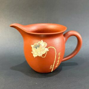 chén tống tử sa nguyên khoáng đất cũ thủ công hoa sen đẹp 230ml làm chuyên trà đẹp.