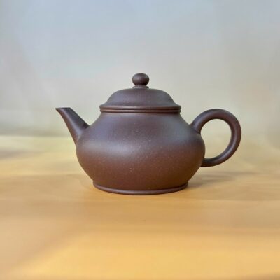 Ấm Tử Sa Đất Cũ Đáy Tào Thanh Thuỷ Bình Trơn 180ml ATS215