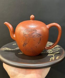 ấm tử sa nghi hưng đất cũ nguyên khoáng mỹ nhân kiên đẹp 200ml ATS264