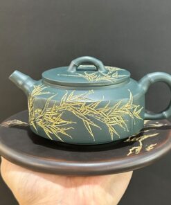 ấm đất tử sa nghi hưng tử nê đất cũ lục nê trúc đoạn đẹp 280ml nghệ nhân