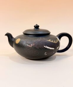ấm tử sa cao cấp nghi hưng đất cũ lục nê nguyên khoáng hình rồng 260ml ATS257.