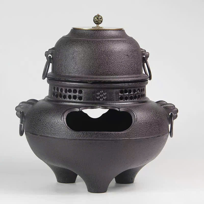 Bếp đun nước pha trà bằng gang nấu củi BD11 - Ảnh 4