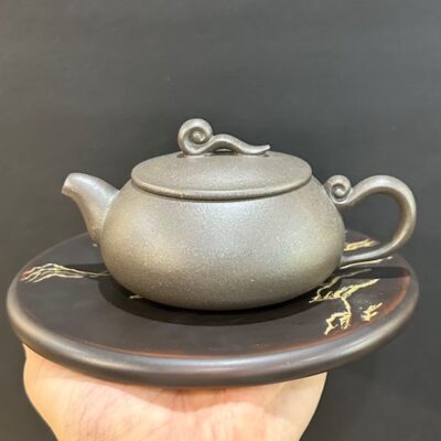 ấm tử sa đất cũ nguyên khoáng thủ công pha trà ngon 220ml