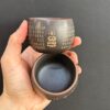 chén nê hưng cao cấp khắc kinh bát nhã thủ công đẹp 100ml làm ly trà chủ
