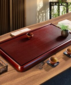 khay trà bakelite để ấm chén trà dạng khay phíp hàn quốc cao cấp 100x50cm